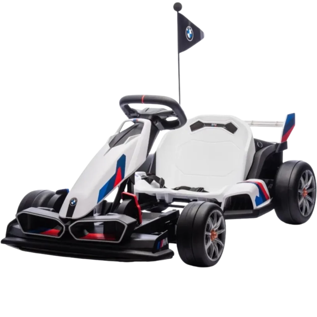 BMW Go Kart Coche Eléctrico Infantil 24V Blanco