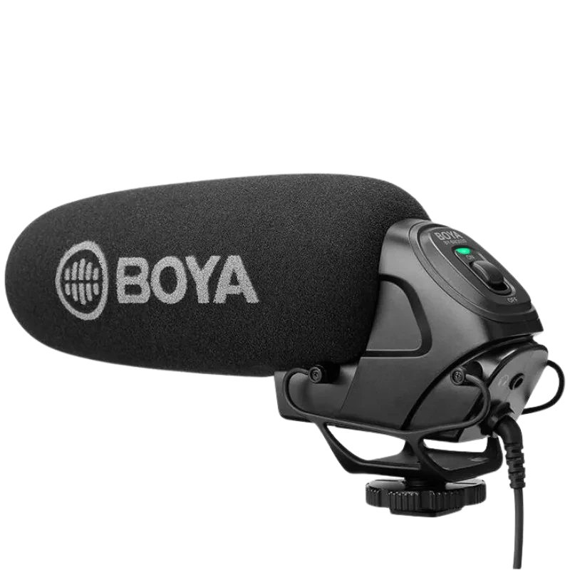 Boya BY-BM3030 Micrófono de Condensador Supercardioide para Cámara