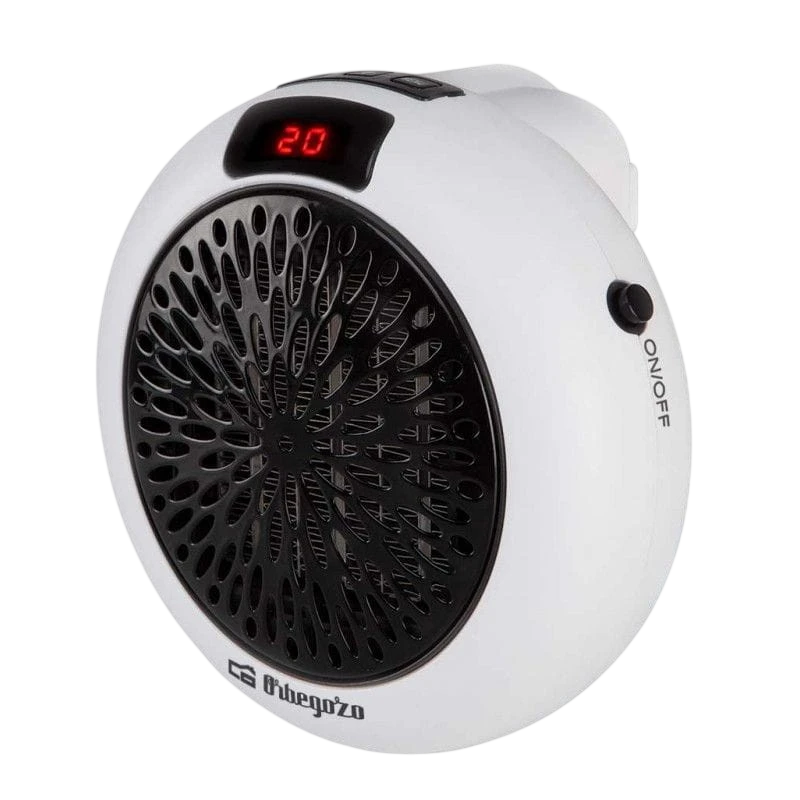 Calefactor Cerámico Orbegozo CR 4000 Negro/Blanco