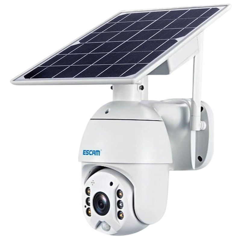 Cámara de seguridad IP Escam QF280 Solar 1080p 355º Wifi