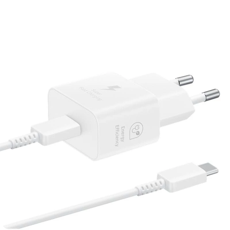 Cargador Samsung EP-T2510XWEGEU 25W Blanco