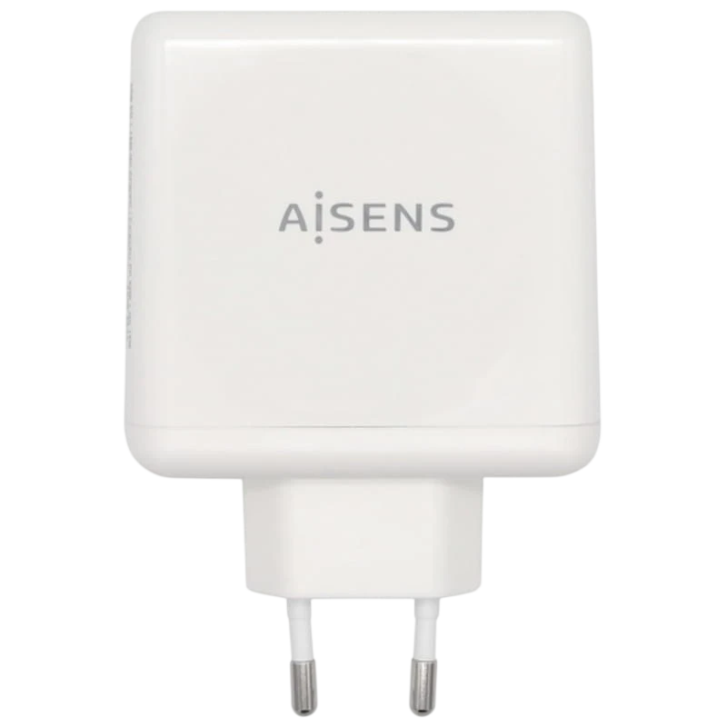 Cargador de Pared Aisens ASCH-2PD30QC-W 1xUSB Tipo-C 1x USB 48W Blanco