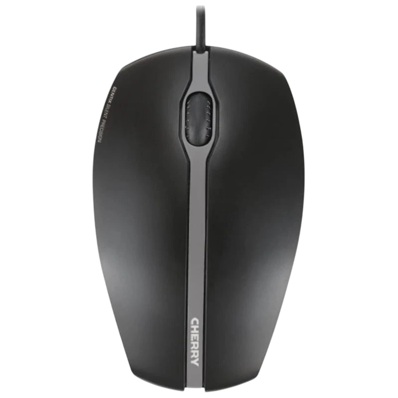 Cherry Gentix Silent USB 1000 DPI Negro Ratón USB