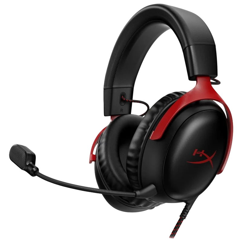 HyperX Cloud III Negro y rojo