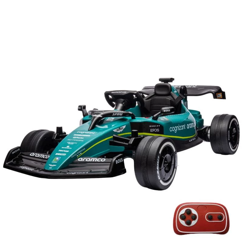 Coche F1 Aston Martin 24V Coche eléctrico para niños