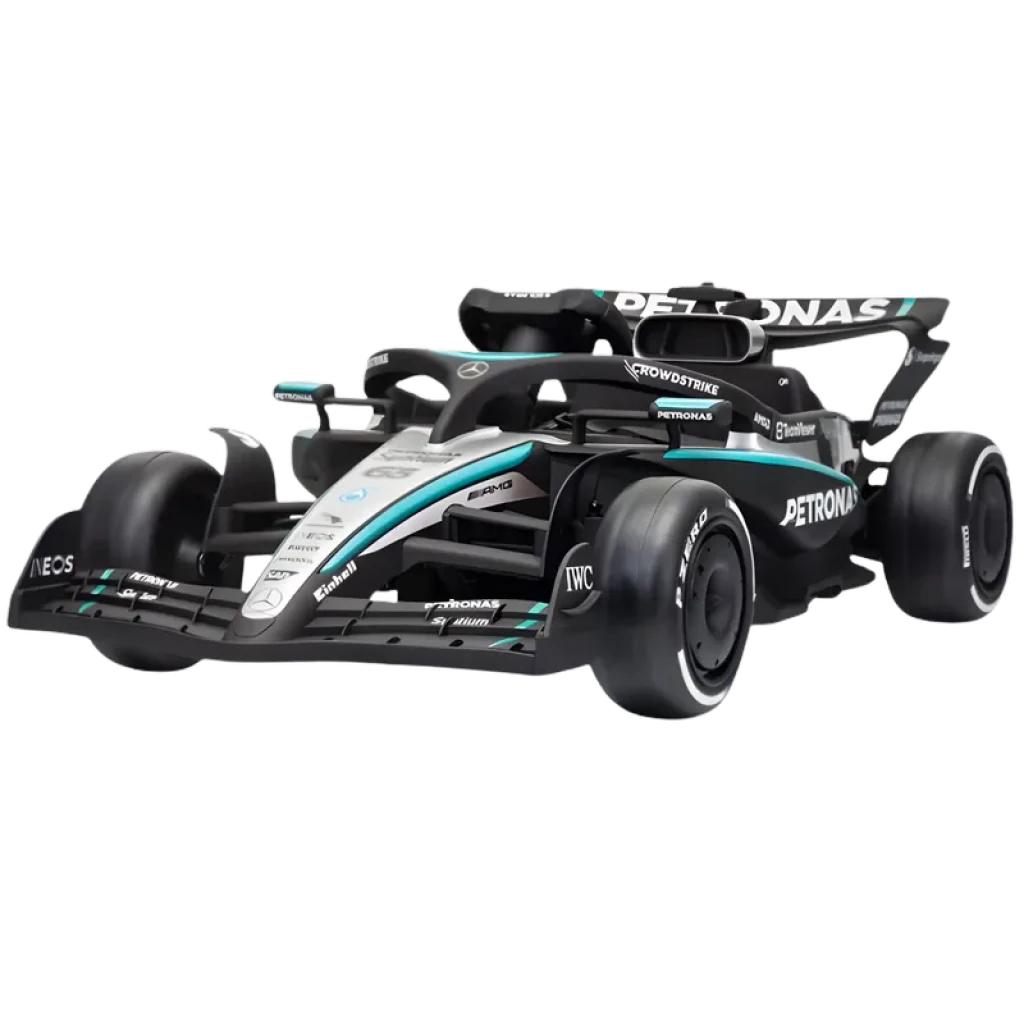 Mercedes-AMG Petronas F1 Coche Eléctrico Infantil 12V con Mando Parental Negro Verde Petronas