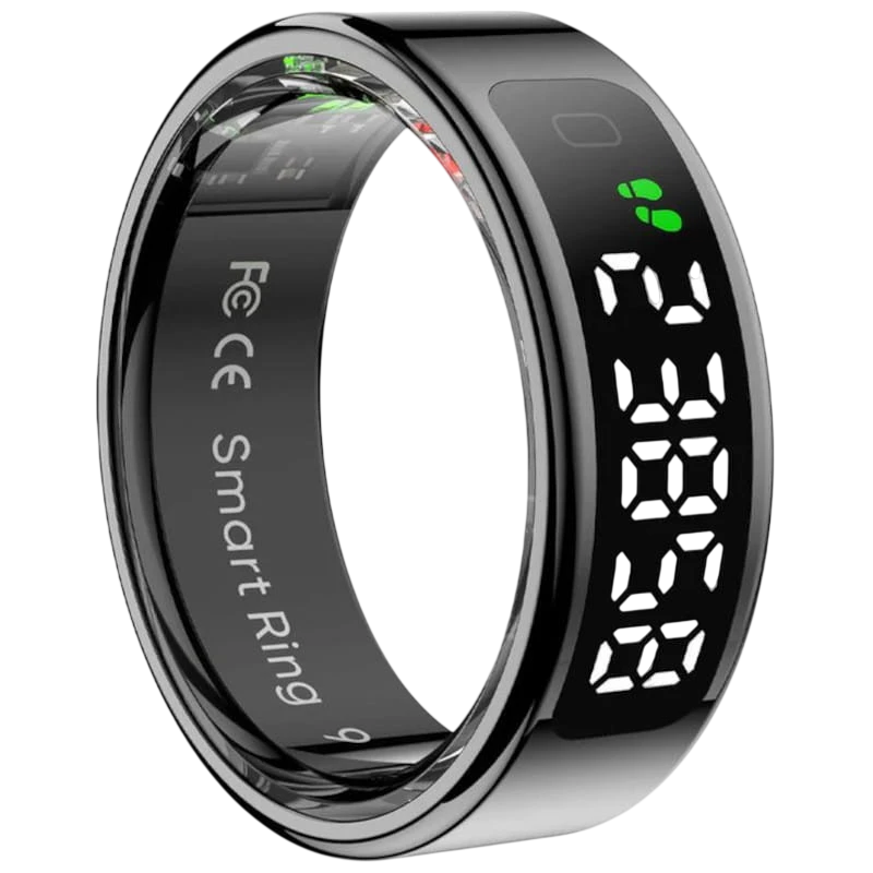 Anillo inteligente COLMI R12 Negro Talla 8