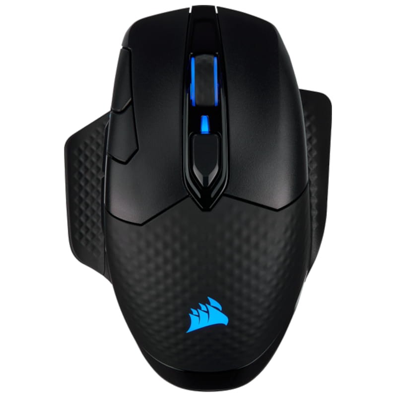 Corsair Dark Core RGB PRO Bluetooth 18000 DPI Negro Ratón Gaming