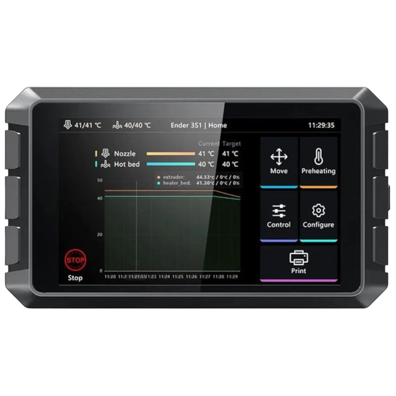 Creality Sonic Pad Touch Black Panel táctil 3D para impresoras