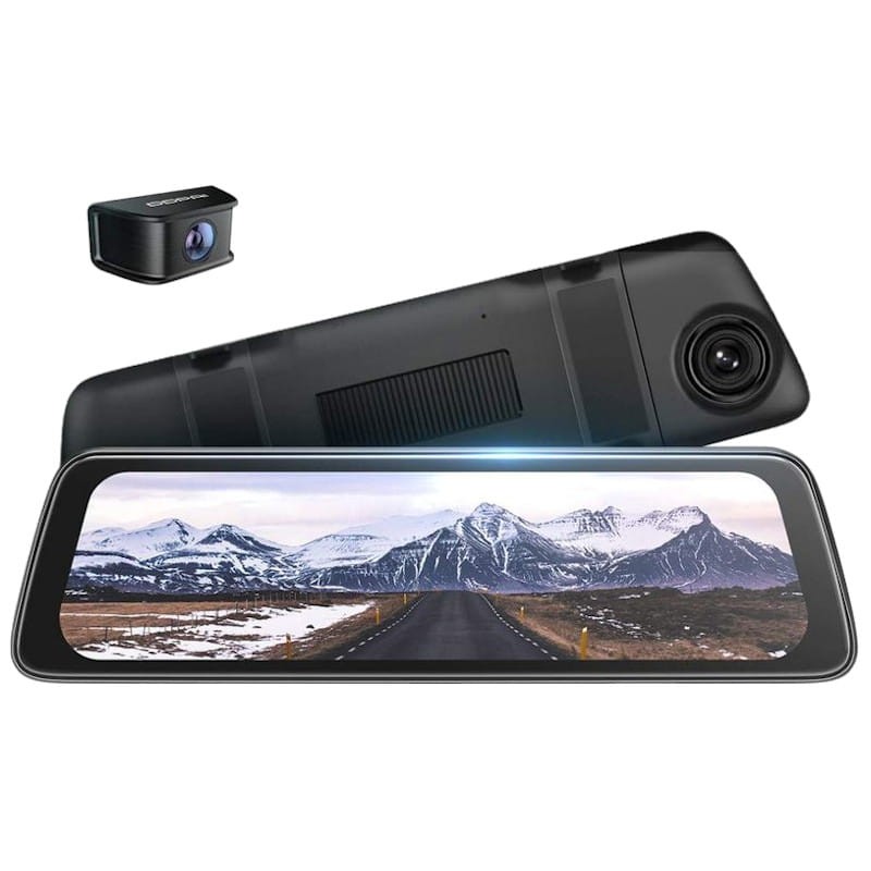 DDPAI E3 Espejo retrovisor Dual Dash Cam Cámara para Coche