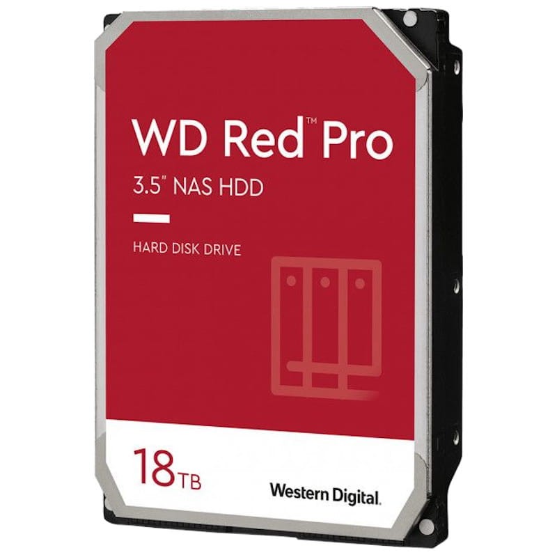 Disco duro 18TB WD Red Pro SATA 3.5'