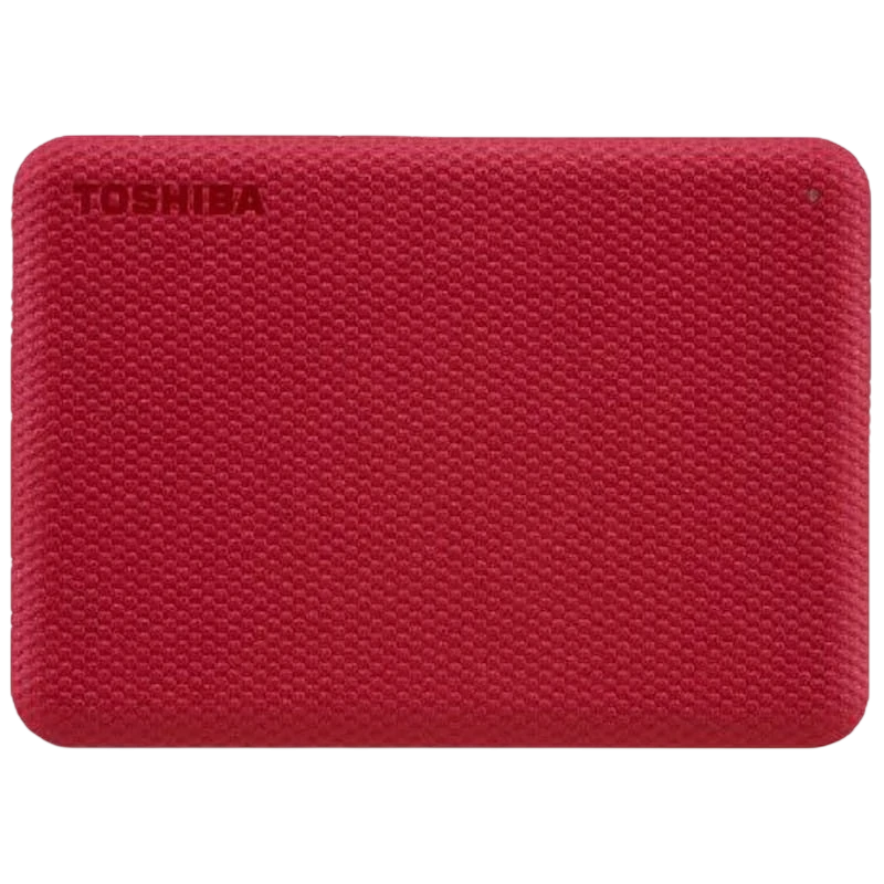 Disco duro externo 2TB Toshiba Canvio Advance 2.5 USB 3.2 Rojo