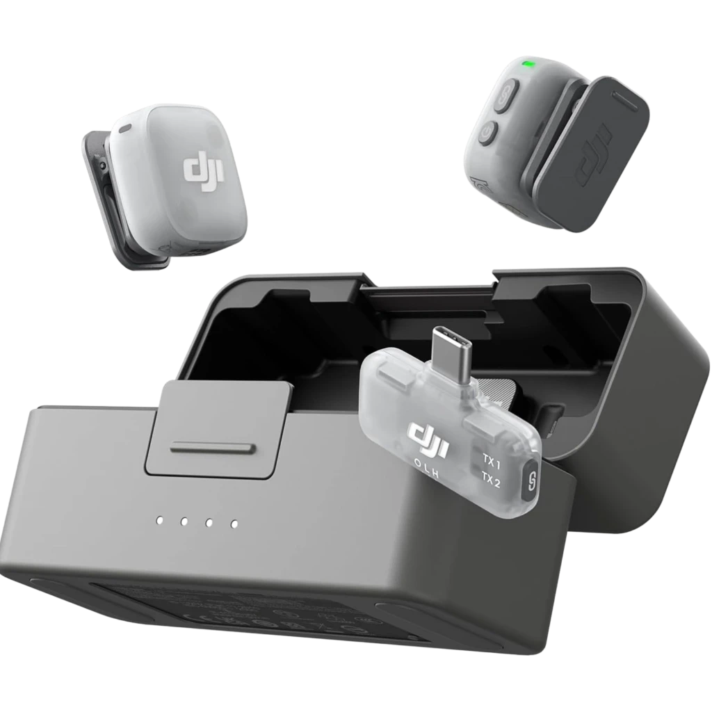 DJI Mic Mini 2 (2 TX + 1 RX) Micrófono Inalámbrico Omnidireccional