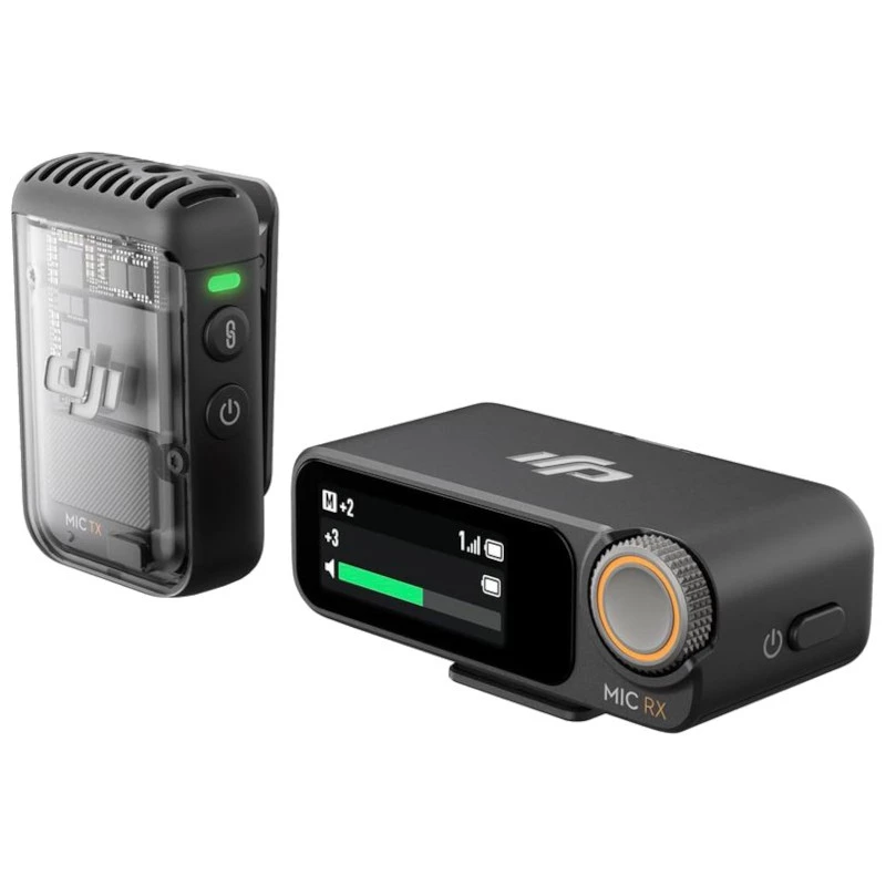 DJI Mic 2 (1 TX + 1 RX) Micrófono Inalámbrico