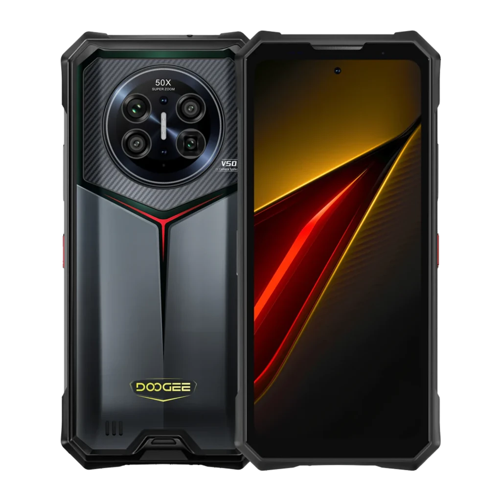 Doogee V50 5G Negro 16GB/512GB Rugged 11000mAh 6,58 pulgadas