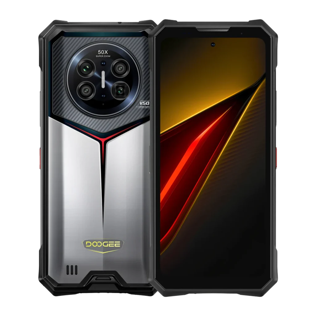 Doogee V50 5G Plateado 12GB/256GB Rugged IPS 120Hz 200MP