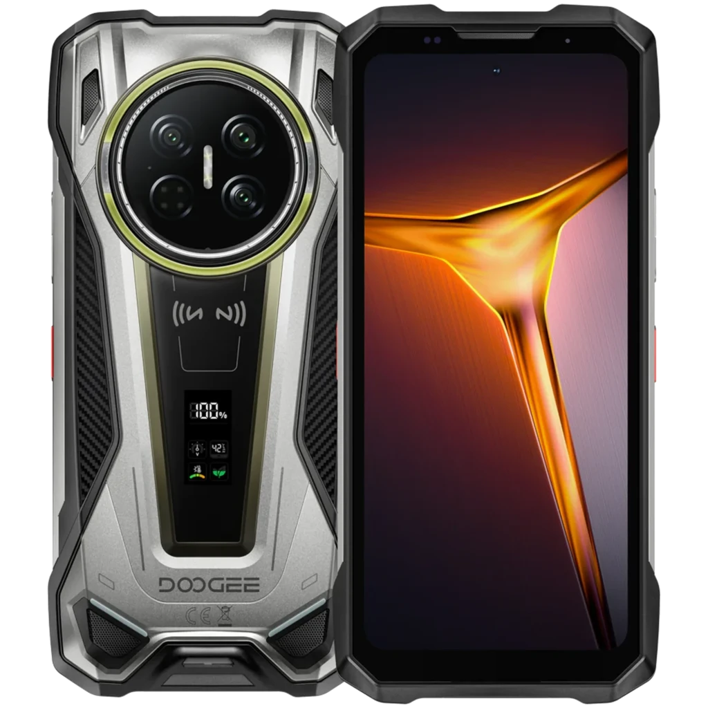 Doogee V Max 2 5G 512 GB Plata IP68 22000 mAh 16 GB