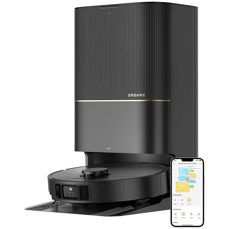 Dreame X40 Ultra Negro con Base de Autovaciado