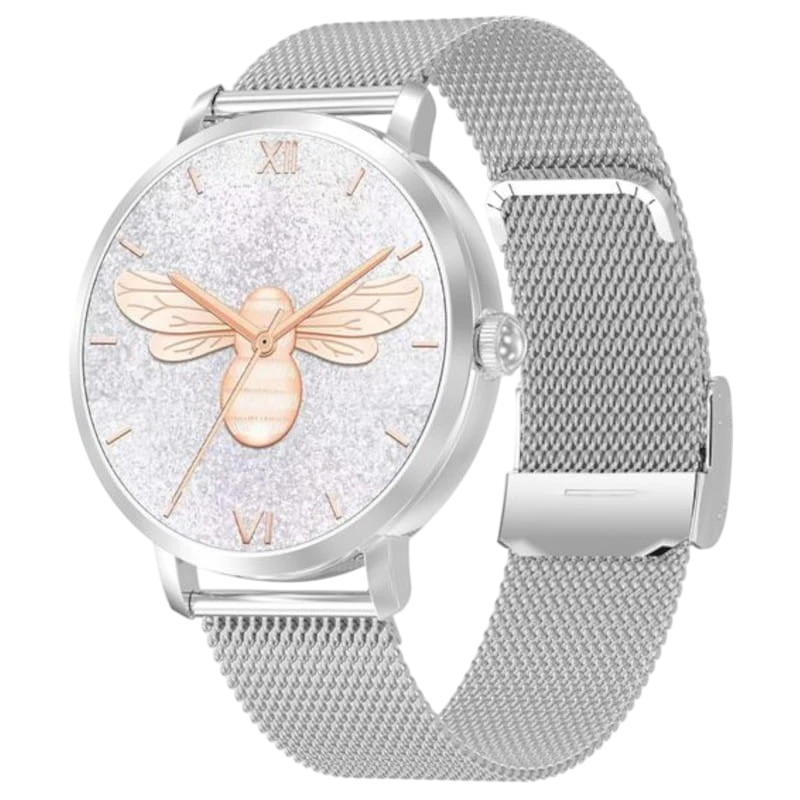 DT NO.1 DT S Plata con Correa Metálica Reloj inteligente