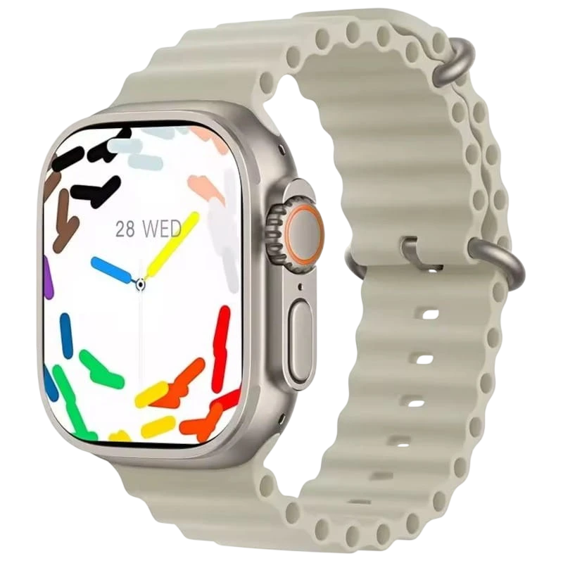 DT NO.1 V9 Ultra 2 Plata Reloj inteligente