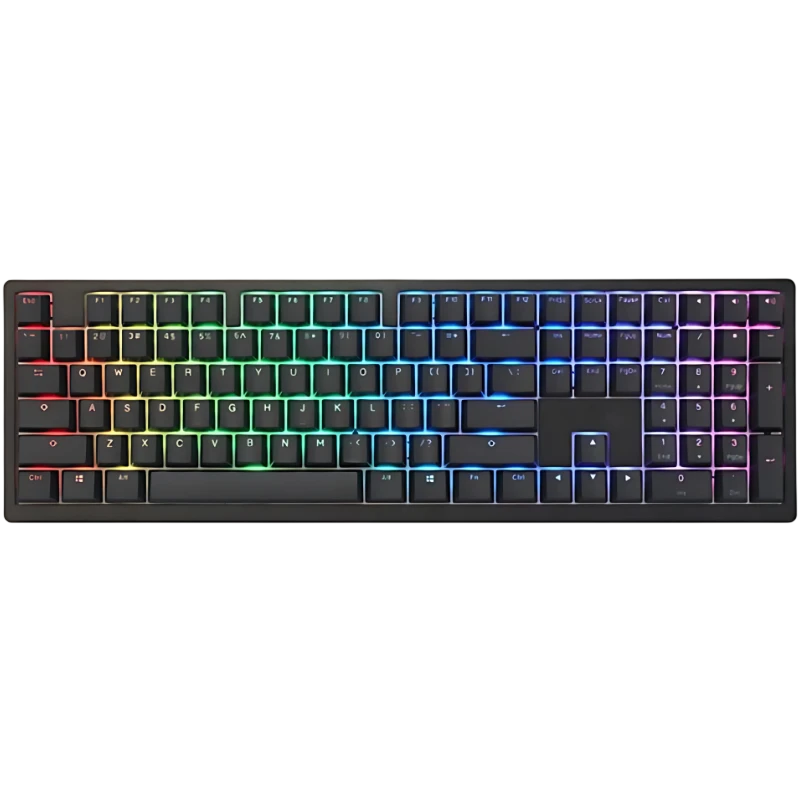 Ducky Zero 6108 Classic RGB Wireless MX2A-Brown (ES)