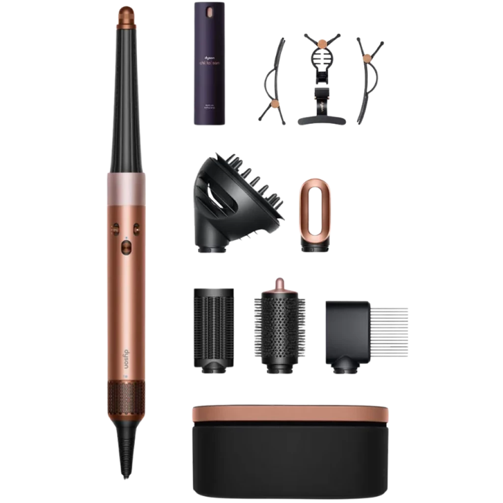 Moldeador multifunción y secador Dyson Airwrap i.d.™ Rizado+Muy Rizado Amber Silk 