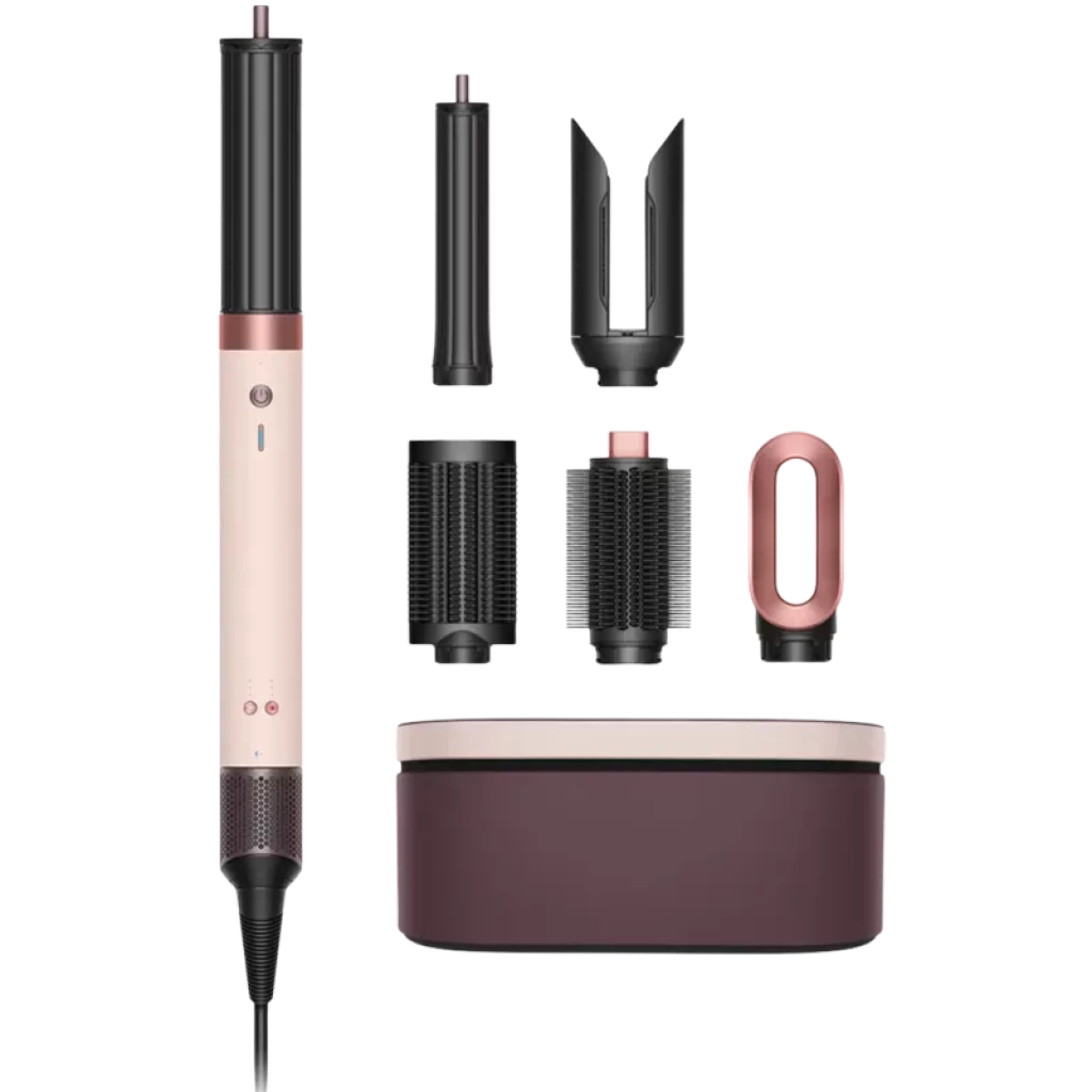 Dyson HS09 Ceramic Pink Rose Gold T1/T2 Efecto Coanda Motor V9 Moldeador de pelo
