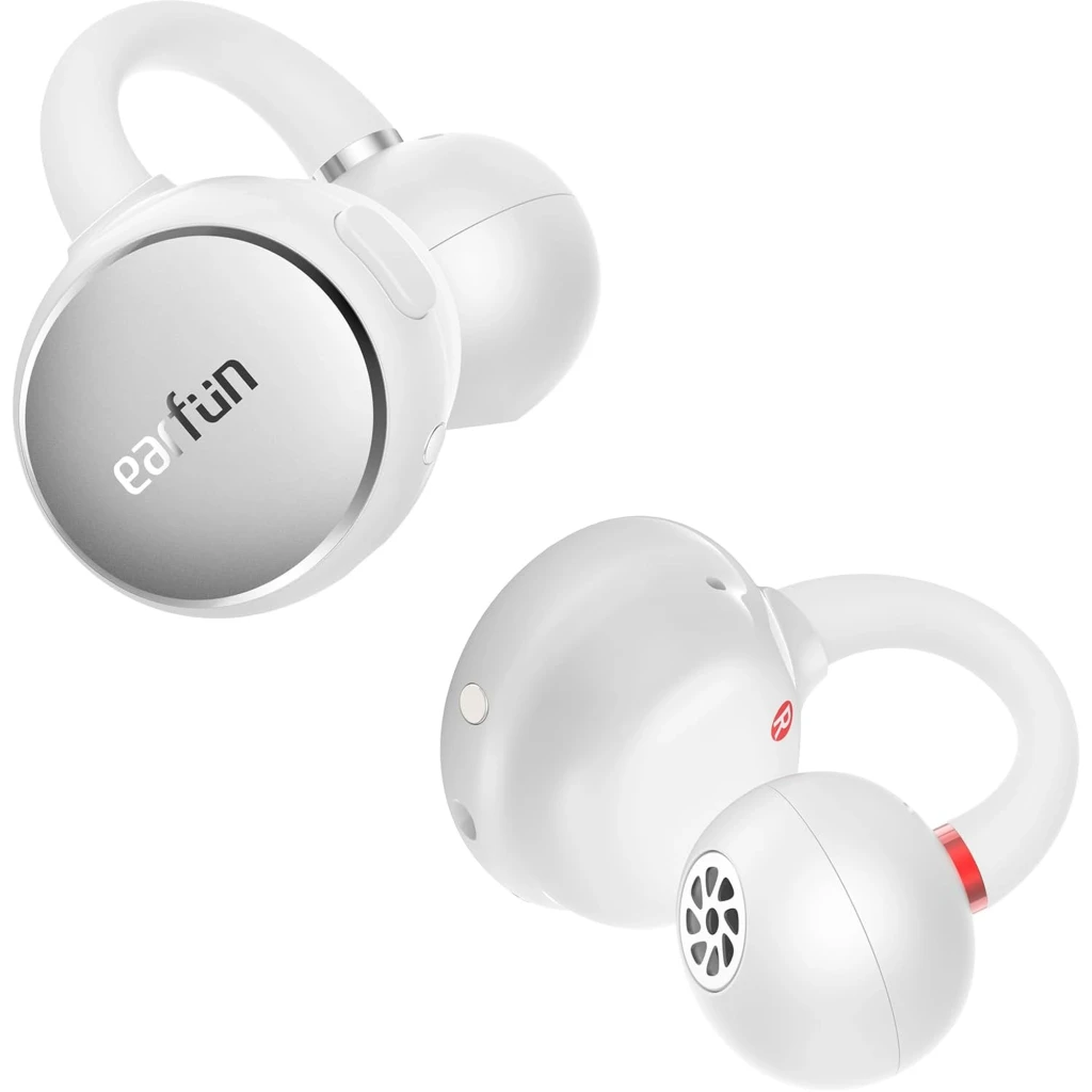 Earfun Clip Gris Blanco