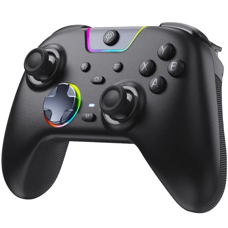 EasySMX X05 Pro PC Gamepad Negro Mando multiplataforma con triple conexión 2.4 GHz/Bluetooth/USB-C
