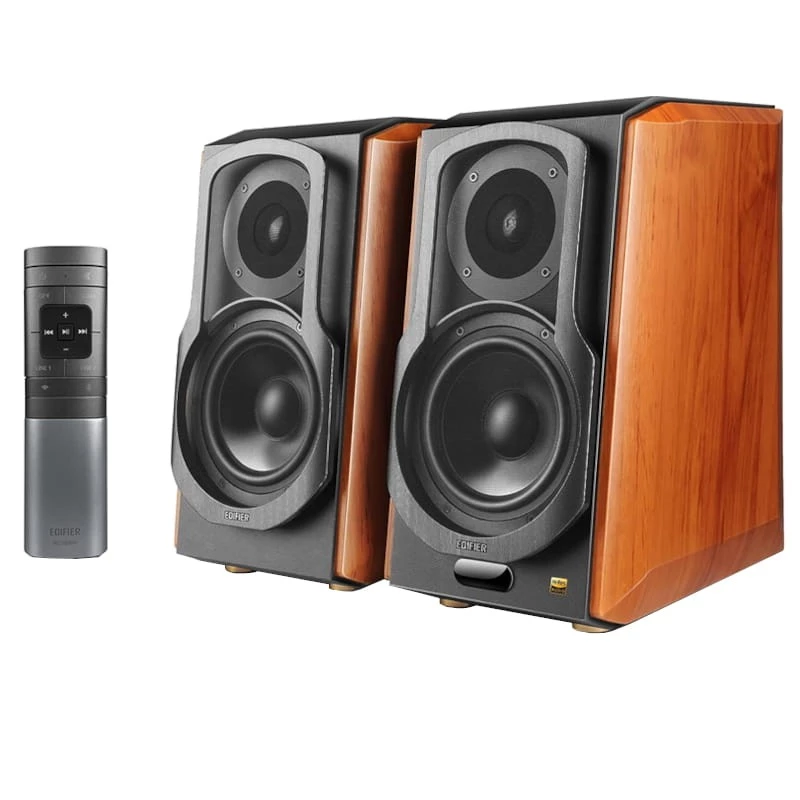 Edifier S1000W 120W WiFi/Bluetooth Negro Madera activos