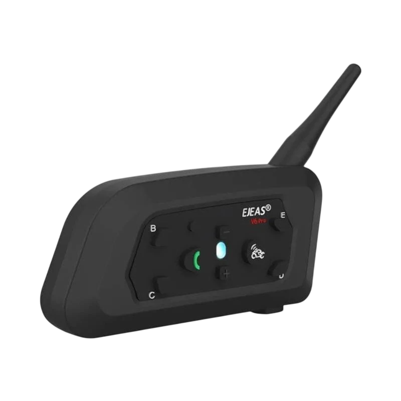 EJEAS V6 Pro+ Full Duplex para 6 interlocutores Intercomunicador para moto