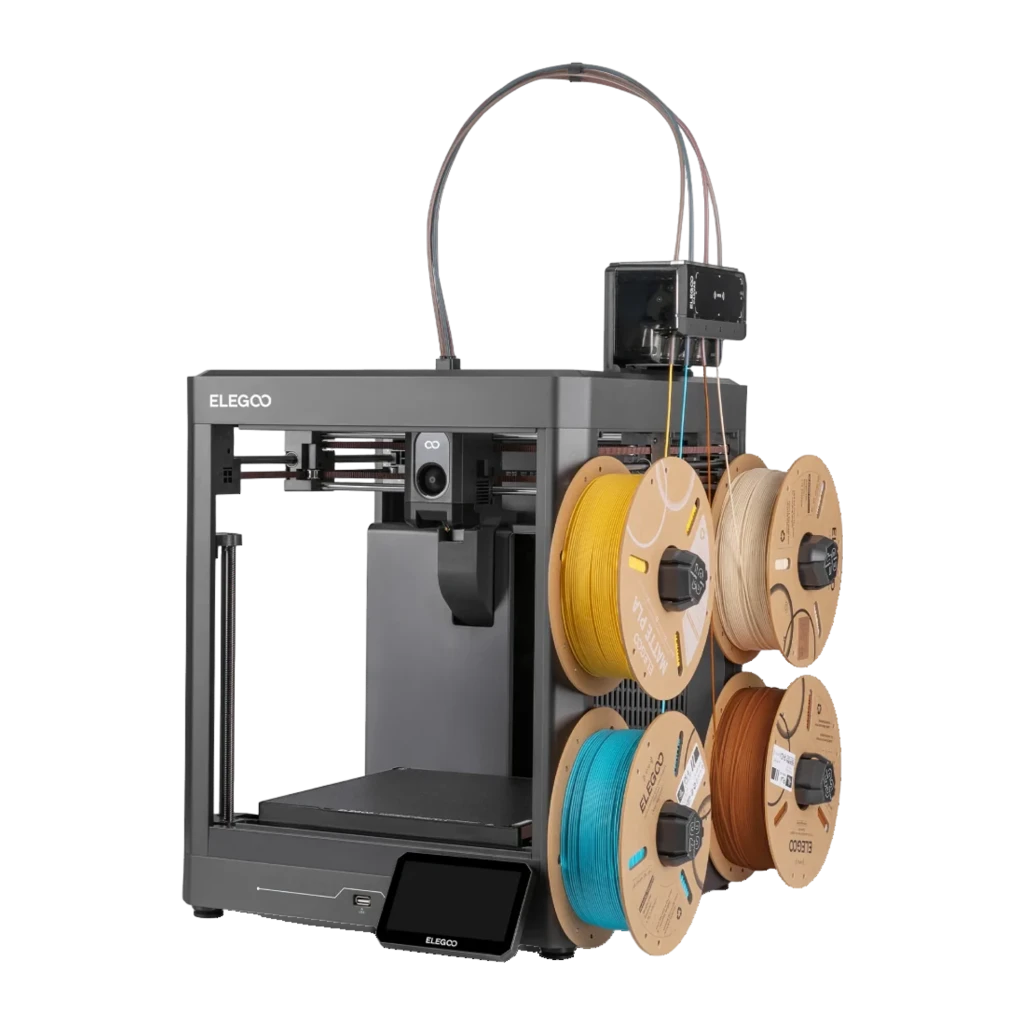 Impresora 3D Elegoo Centauri Carbon 2 Combo CANVAS 4 Colores RFID FDM