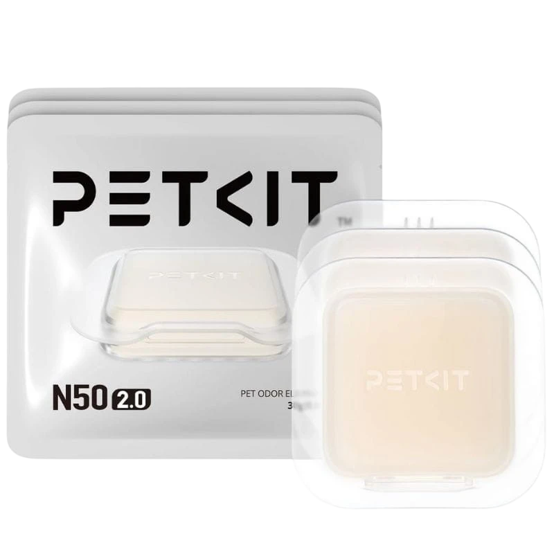 PETKIT Eliminador de olores N50 2.0 para PuraMax PuraMax 2 y PUROBOT MAX PRO (Pack de 3)