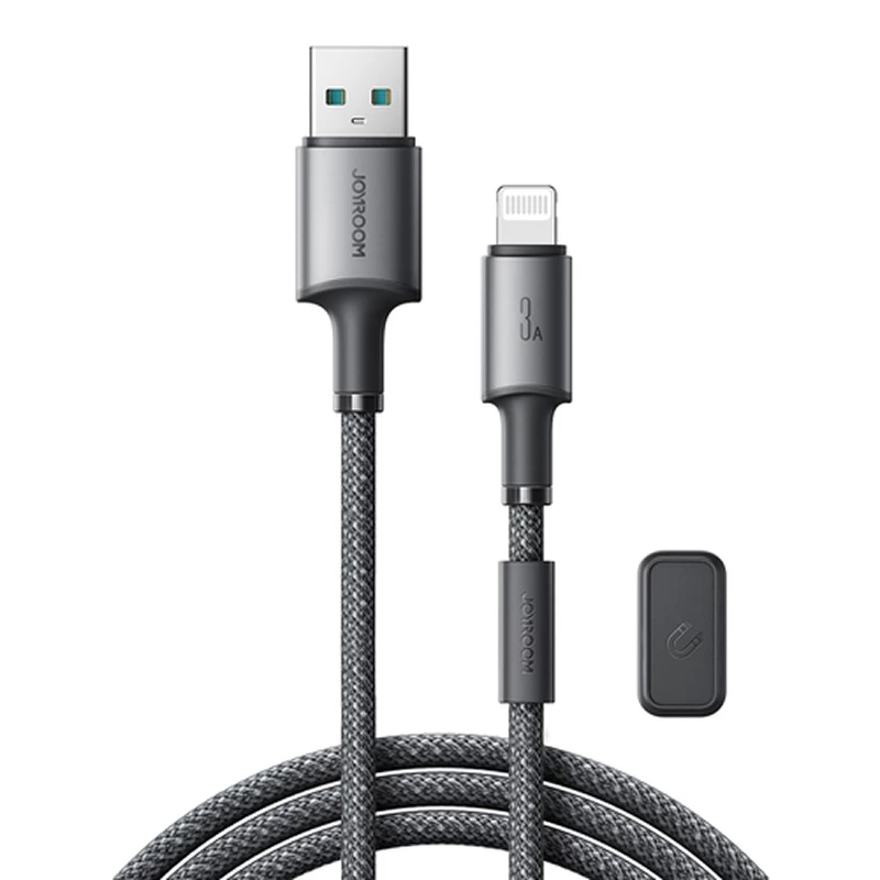 Cable de Carga Rápida USB-A a Lightning Joyroom Unlimited Series S-A50 con Organizador Magnético