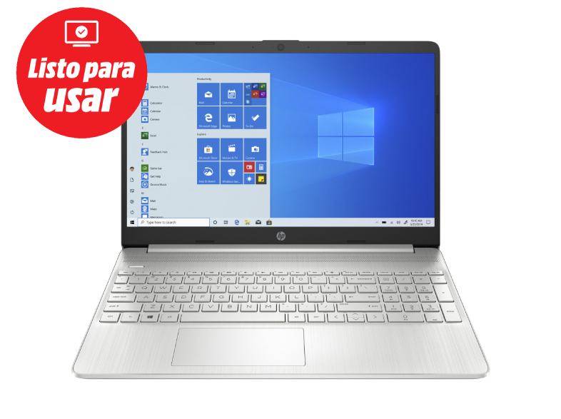 CL HP 15S-EQ1040NS 15.6 HD AMD 3020e 4 GB 128 GB SSD Gráficos AMD Radeon™ W11 S Plata