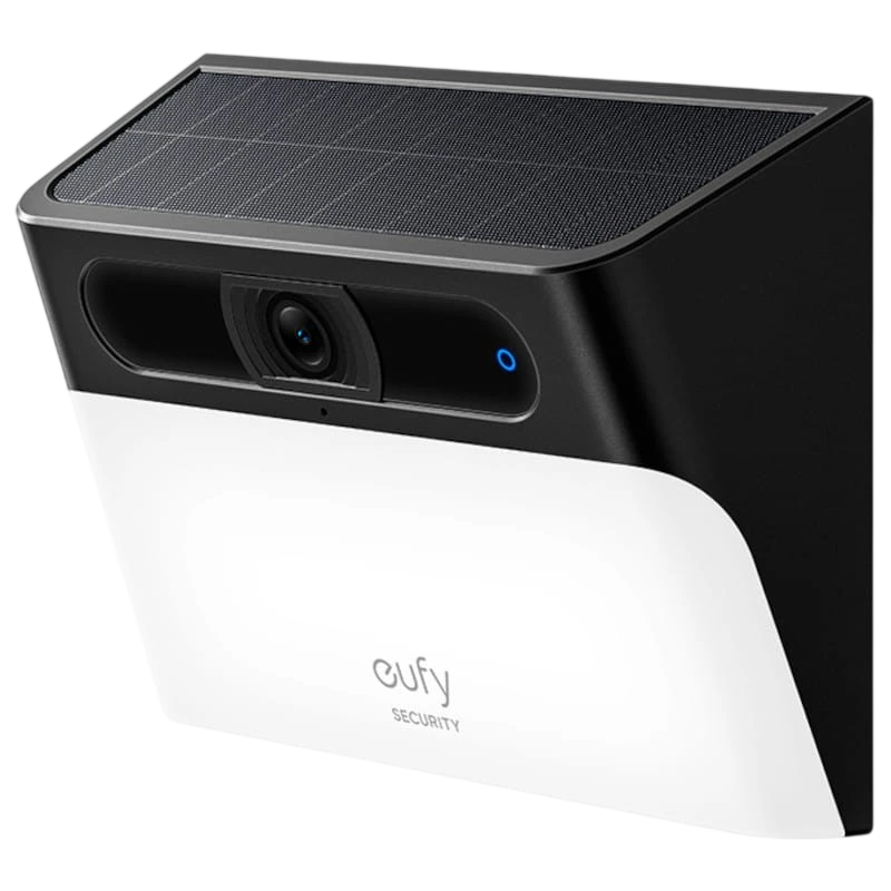 Eufy Security S120 Visión nocturna 2K Panel solar Negro / Blanco