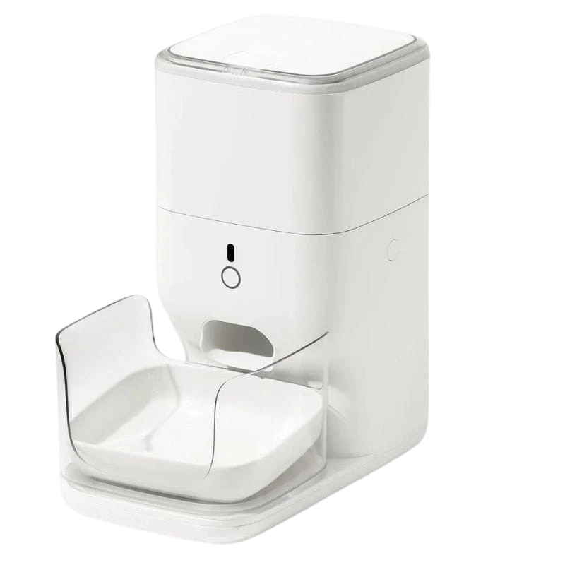 Comedero inteligente CATLINK F04 Fresh 2 Luxury Blanco Función con collares de reconocimiento individuales RFID