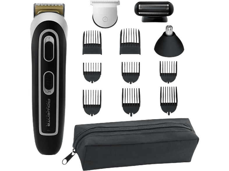 Rowenta Trim&Style 13-en-1 TN9140F4 6500 rpm Autonomía 120 min Negro/Plata