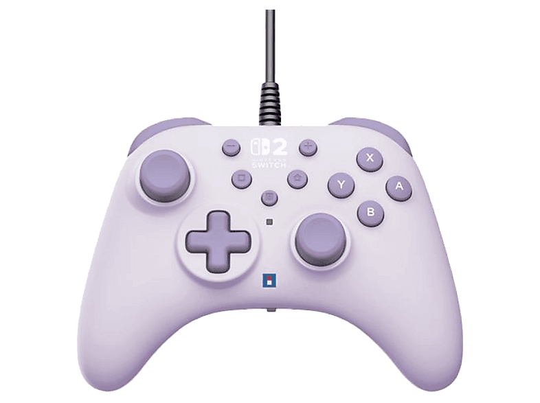 Hori Horipad Turbo Nintendo Switch 2 Con cable Lavanda