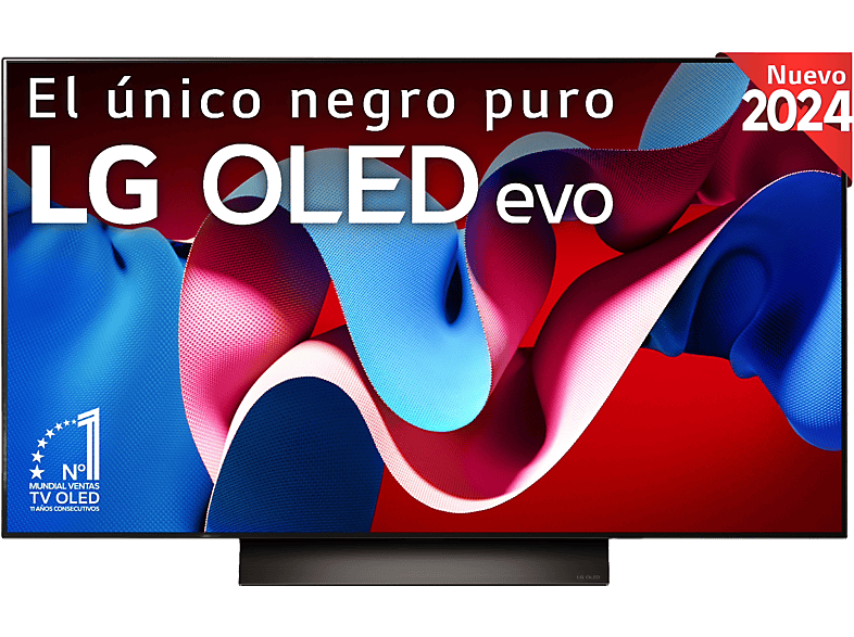 LG OLED65C45LA OLED 4K Procesador Inteligente 4K α9 Gen7 Smart TV DVB-T2 (H.265) Negro
