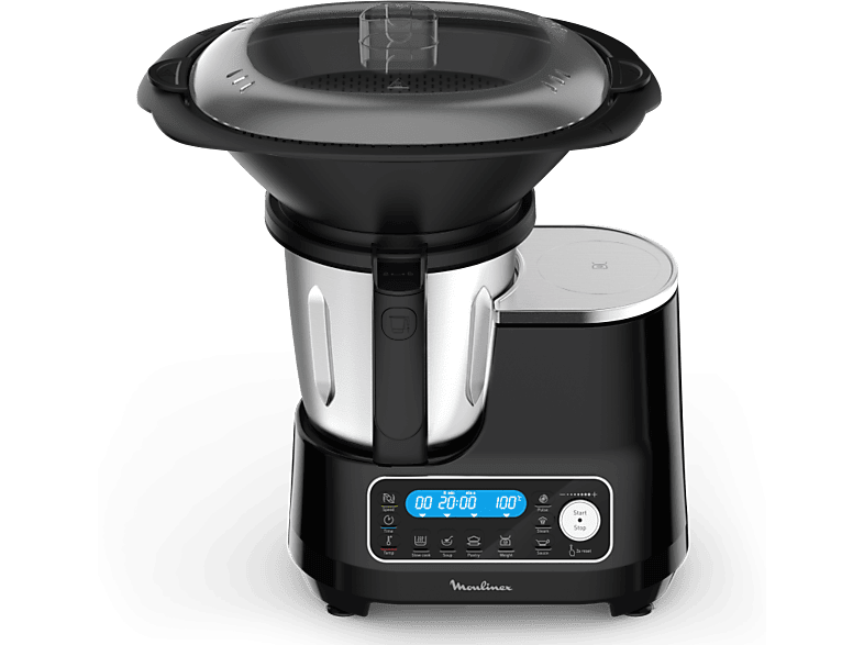 Moulinex ClickChef HF4SPR30 5 programas 32 funciones 13 vel. 7 accesorios Libro recetas