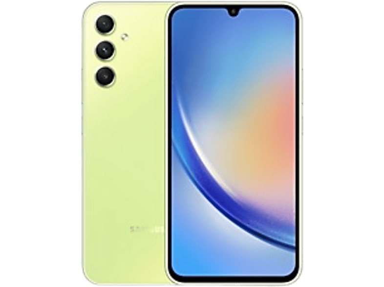 Samsung Galaxy A34 Light Green 128 GB 6 GB RAM 6.6  FHD+ Mediatek Dimensity 1080 Octa-Core Android 13 5000 mAh