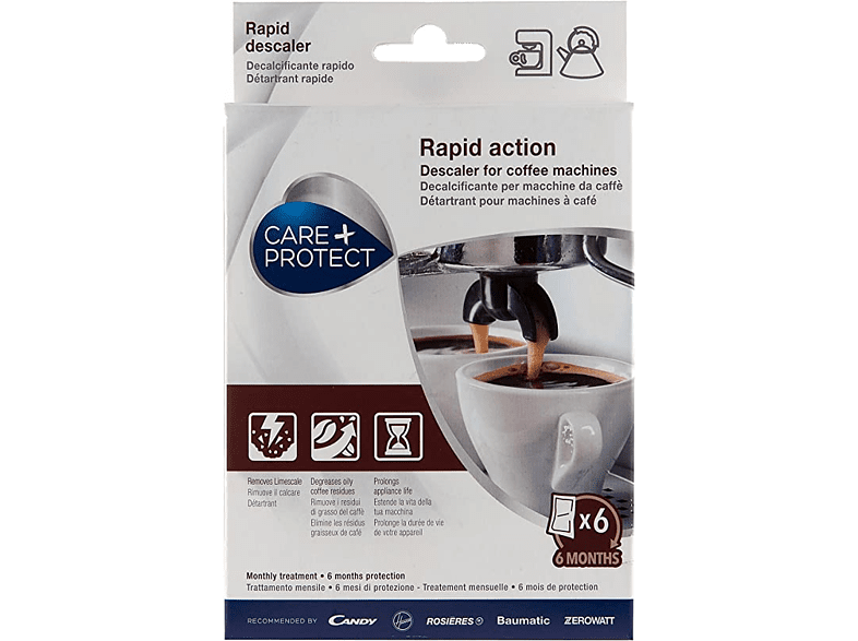 Care + Protect CDP6006 Descalcificador En Polvo Sobres Individuales