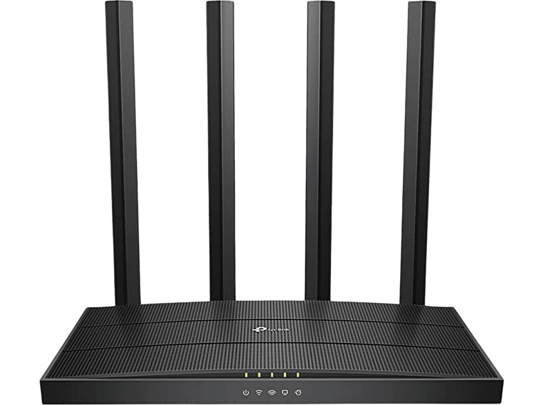 TP-Link Archer-C6 WiFi Doble Banda 5xPuertos Gigabit MU-MIMO WPA3 Tecnología OneMesh Negro