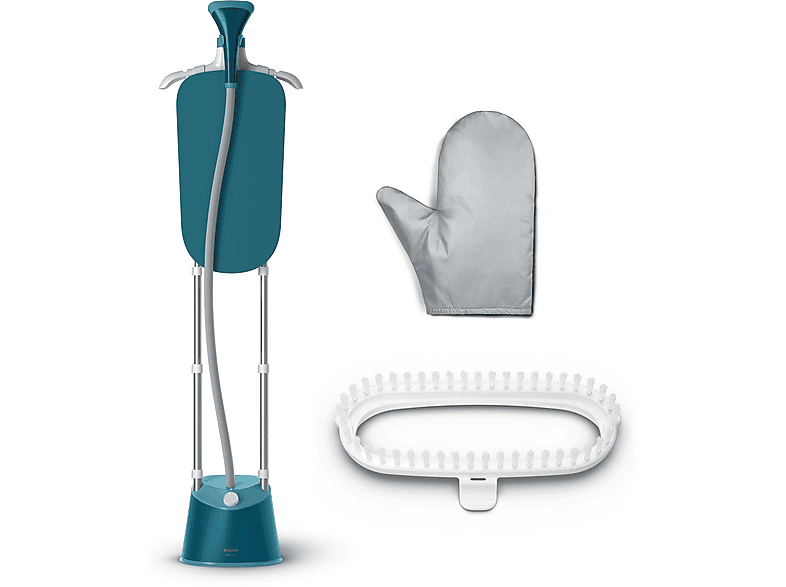 Philips STE1040/20  1800 W 1.8 l Vapor continuo 36 g/min  Calentamiento 45s  3 posiciones de vapor Pavone Azul