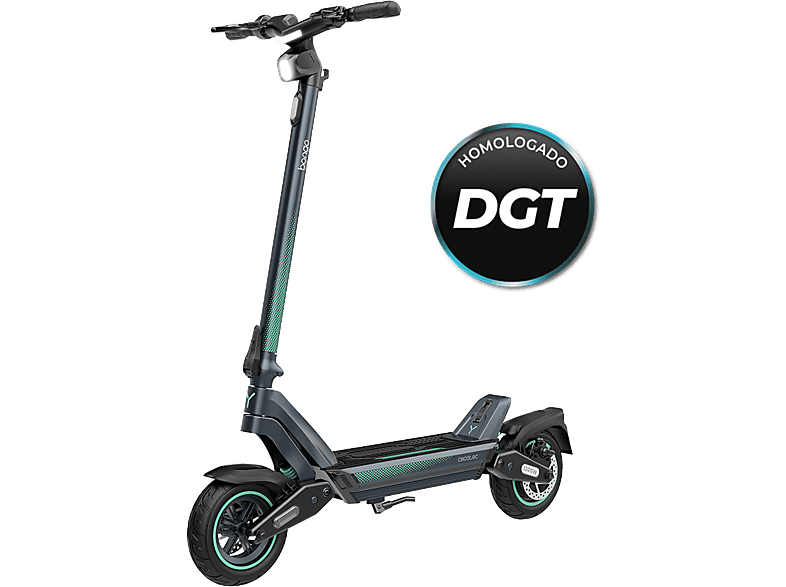 Cecotec Bongo Serie Y65 1200 W 500 W nominal Autonomía 65 km Inclinación 20% Ruedas 10 e-ABS Doble suspensión Black