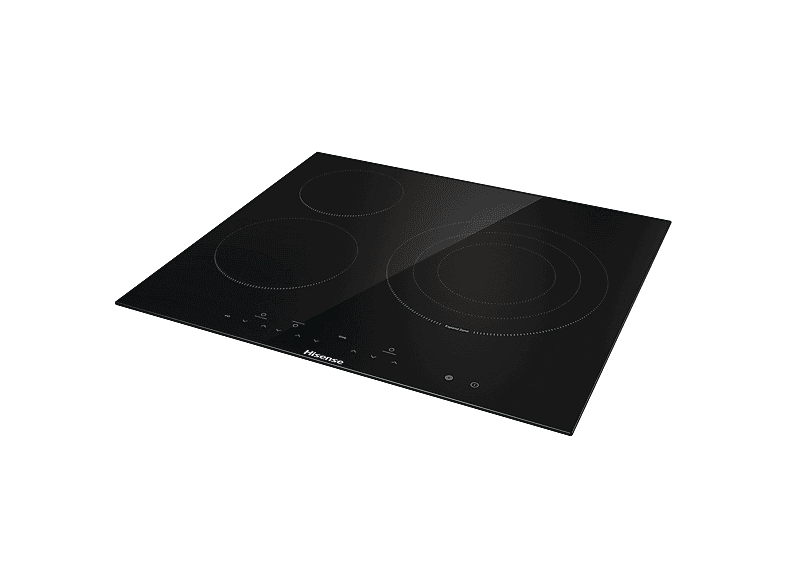 Hisense E6332BSCE 3 zona(s) 30 cm Zona Grande 59 cm Ancho Temporizador Control Táctil Negro
