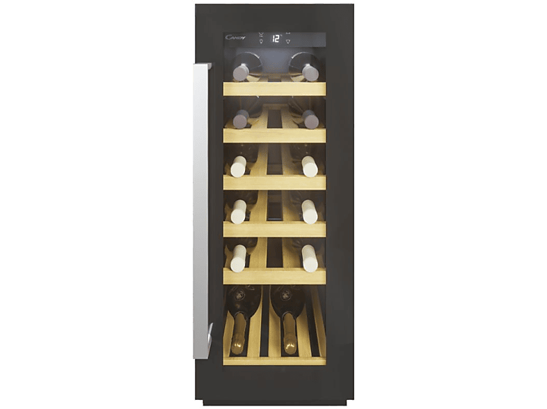Candy CCVB 30/1 58 l 20 botellas Anti UV Iluminación LED 81.3 cm Negro