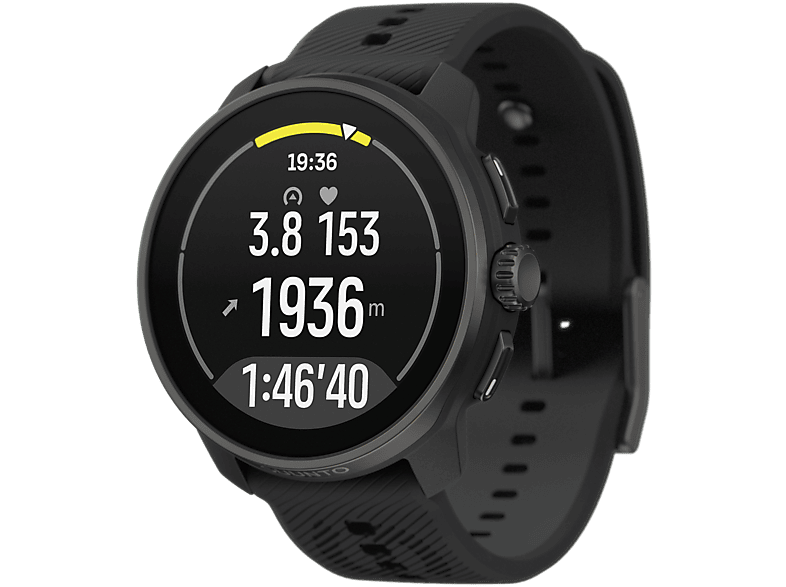 Suunto Race S 125 - 175 mm 1.32 Pantalla AMOLED Autonomía hasta 13 días +90 Modos Deporte All Black