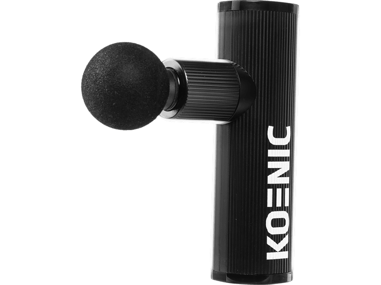 Koenic Lite 4 Velocidades Pistola masaje 4 cabezales Negro